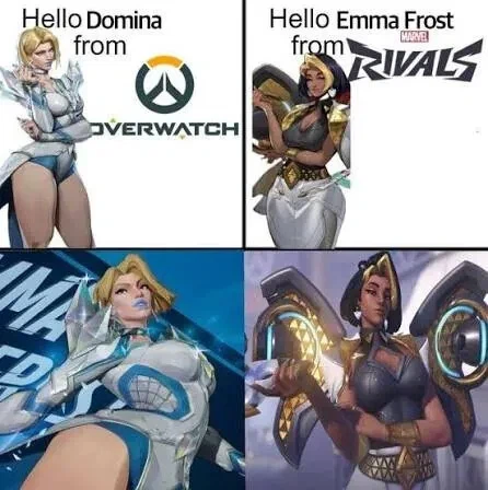 해외에서 라이벌 밈 붙은 두 게임 캐릭터.jpg