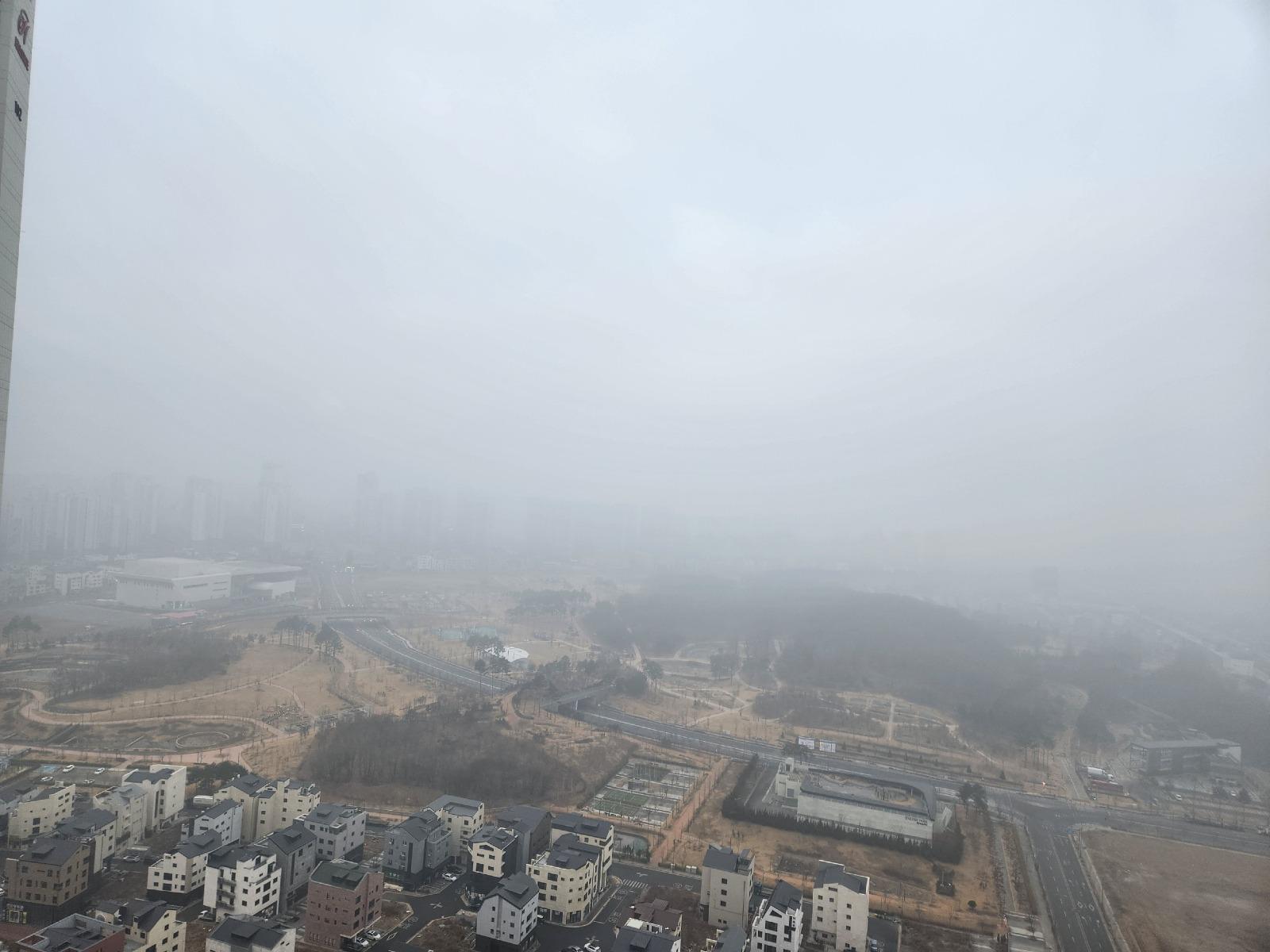 요즘 미세먼지가 웃긴게