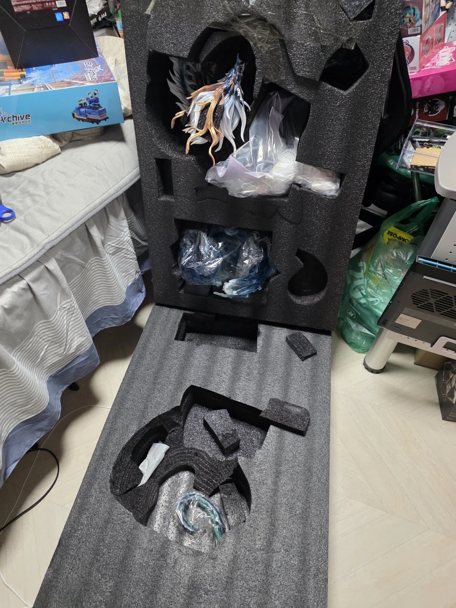 명조) 레진피규어 첨사봤당