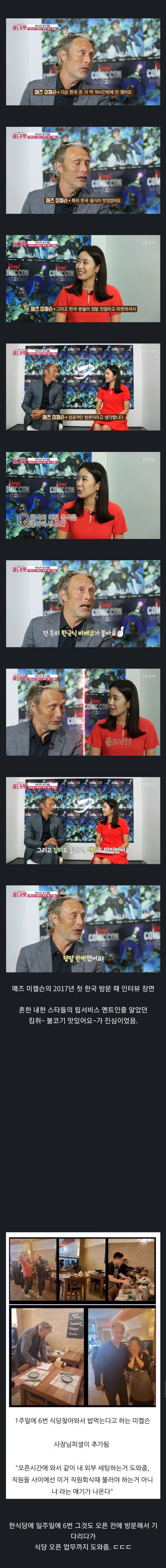 친한파의 외국 배우