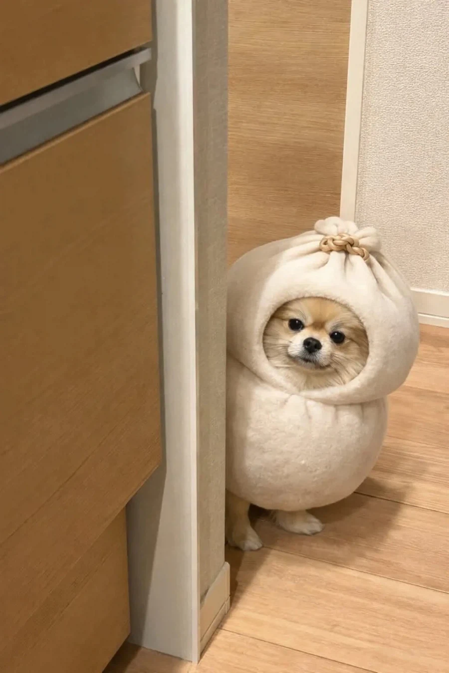 '어제 구해주신 만두입니다...'