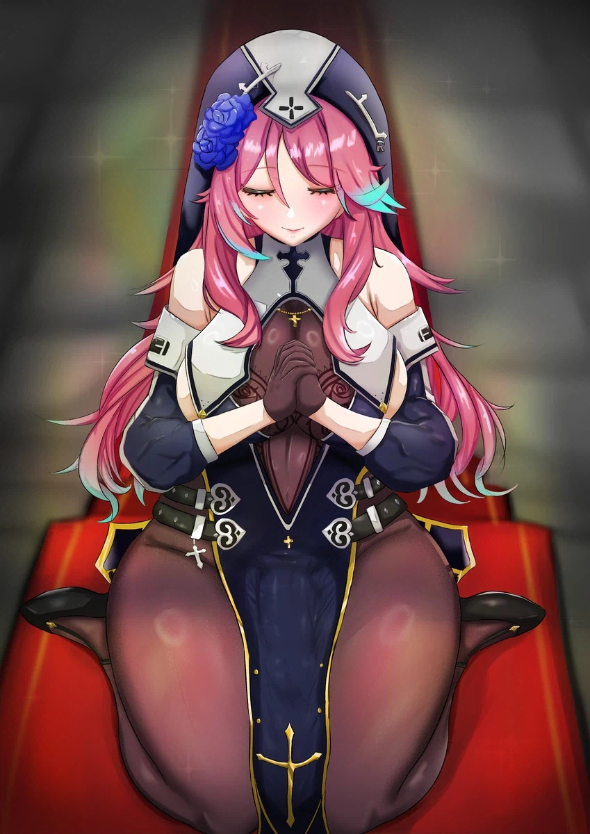 [버튜버] 우리 수녀님 기도하신다