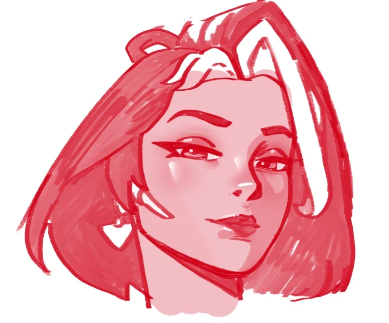 손풀기 연습 도미나 얼굴 모작_2.webp