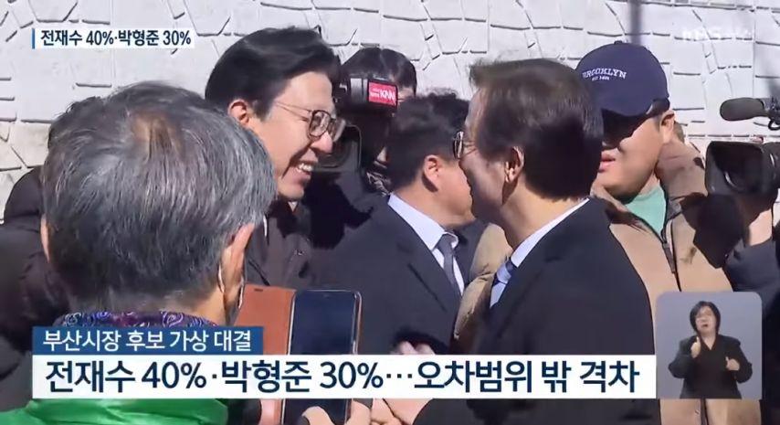 부산 2030 남성들의 박형준 지지율