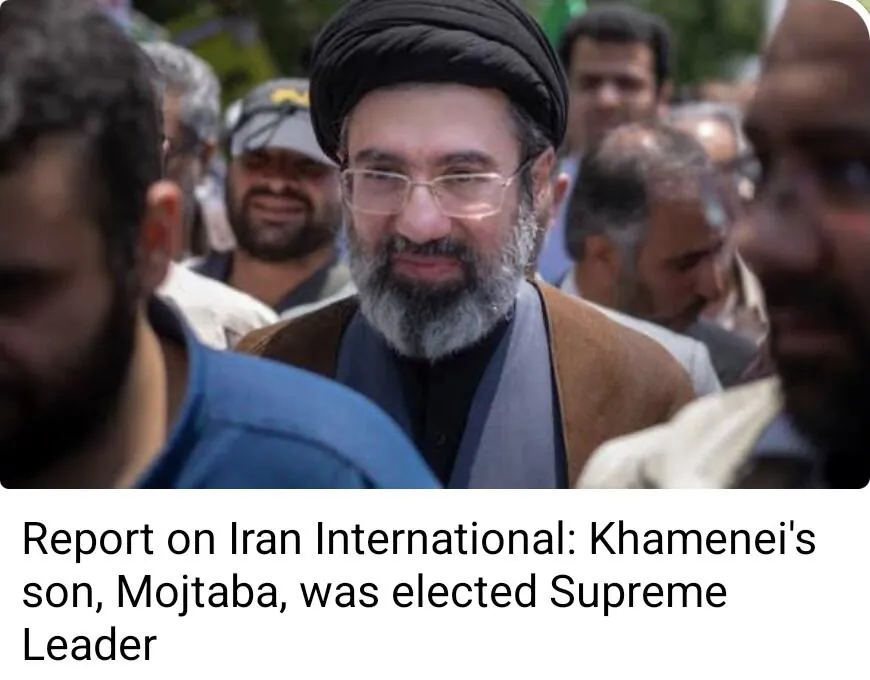새이란 최고지도자, 하메네이 아들 선정