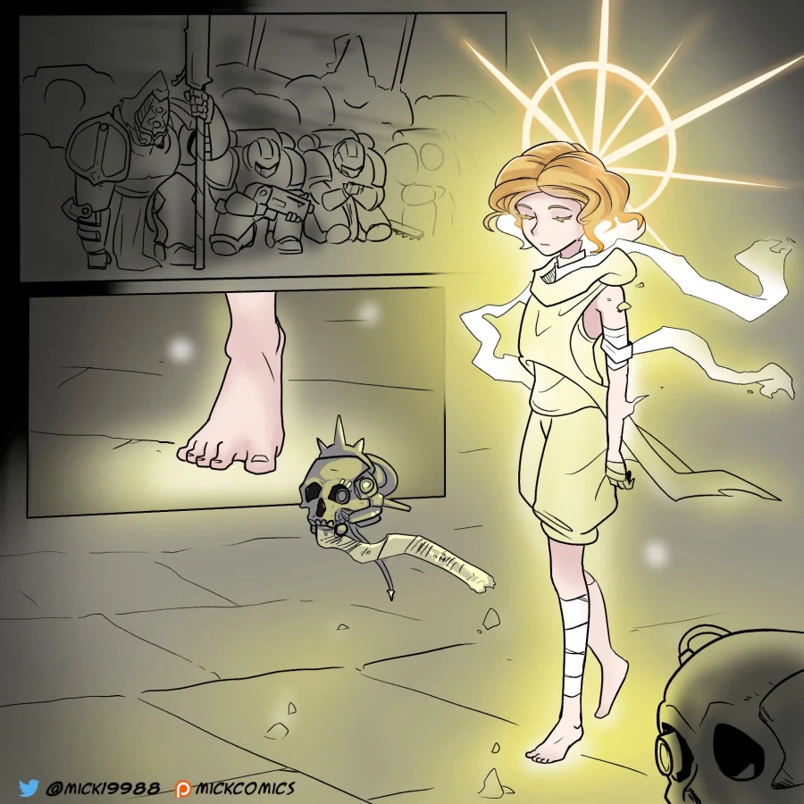 워해머 황제가 금발로리 몸에 빙의하는 만화.jpg_7.webp