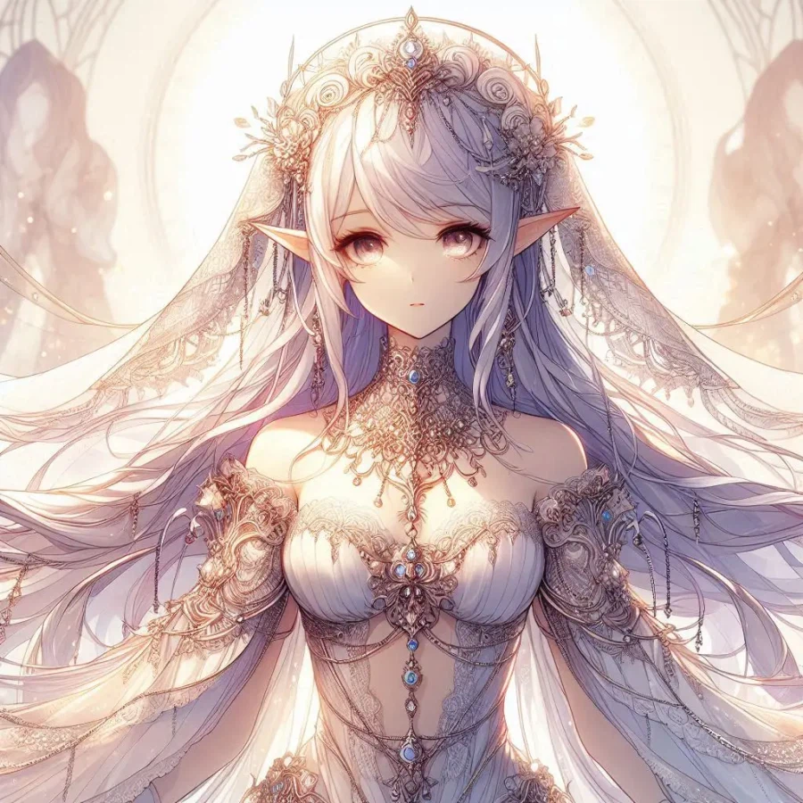 "성녀님, 엘프 노예 시장을 적발했습니다."