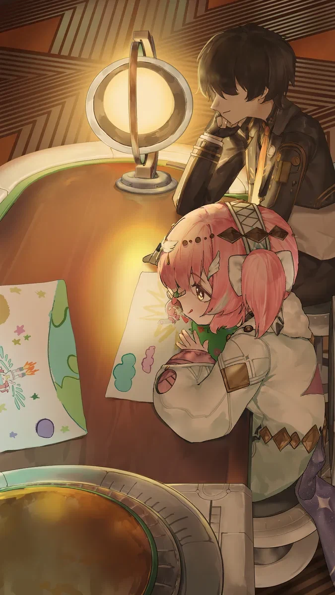 명조)팬아트 분탕 이래봤자 공식의 10배에서 11배...