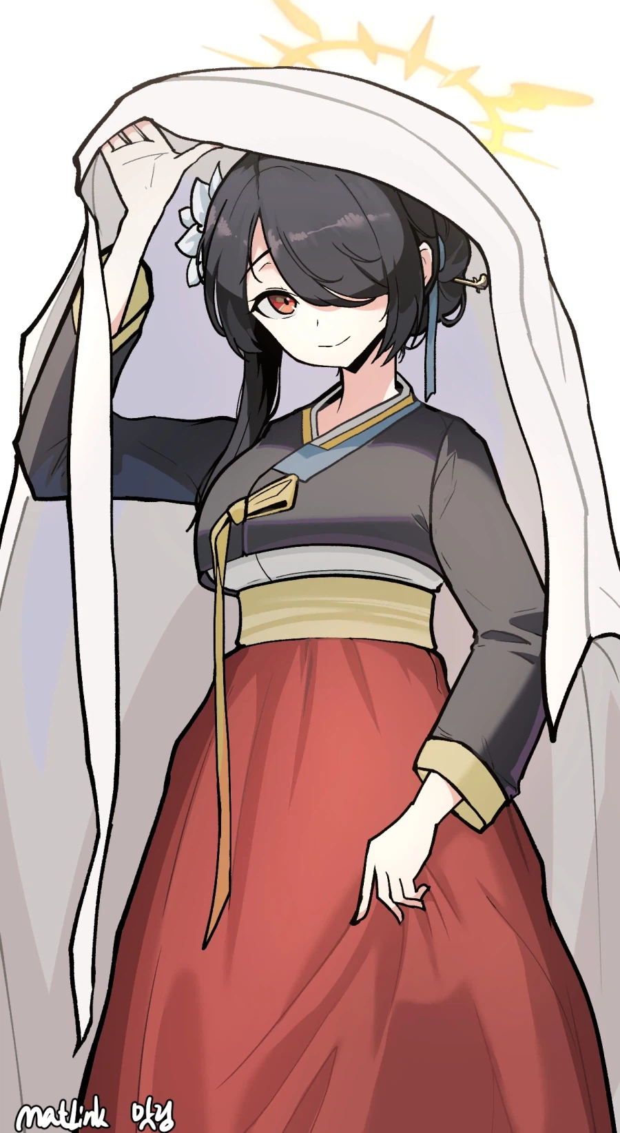 블루아카) 한복 히나타는 어떻게 생각하세요